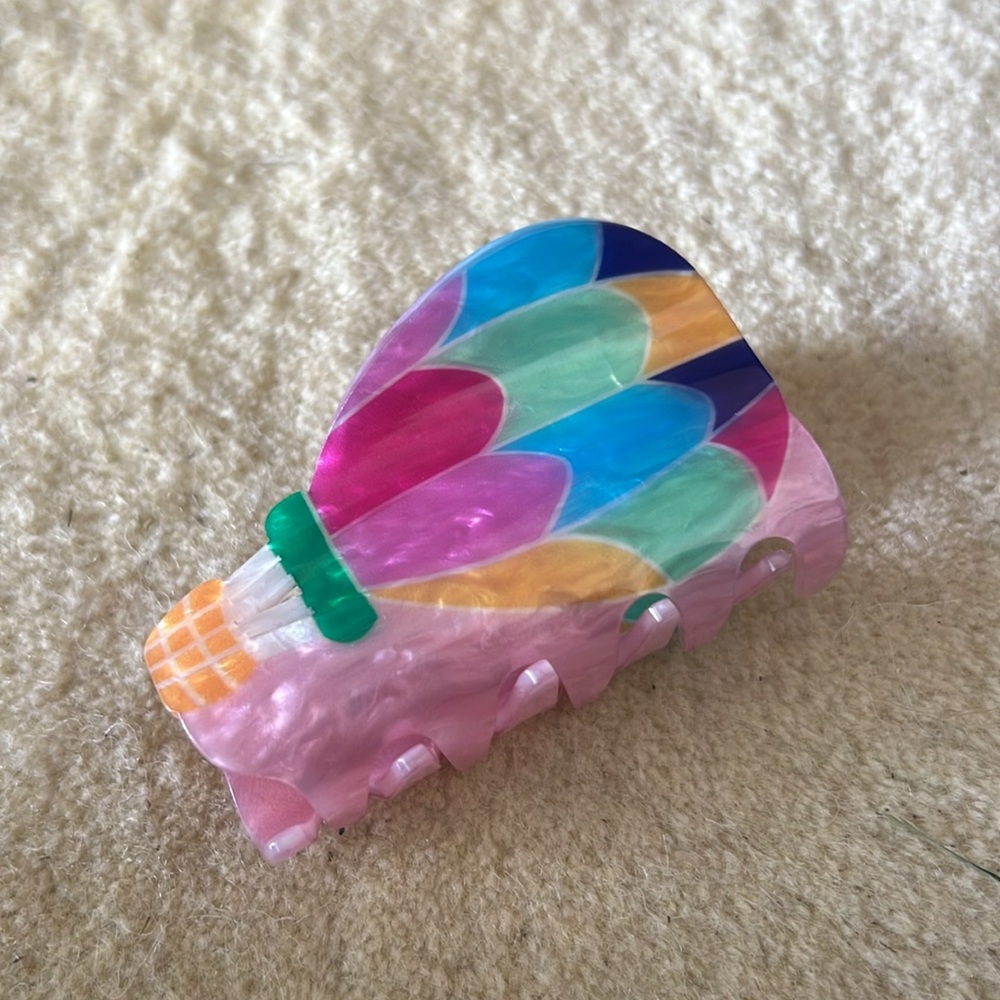 Hot Air Balloon hair claw